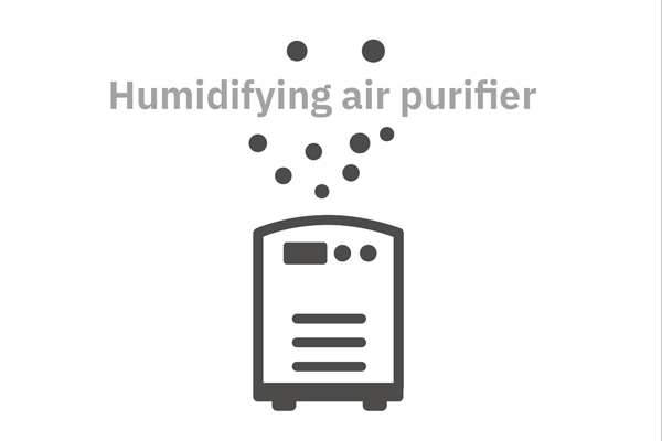 Humidifying air purifier
